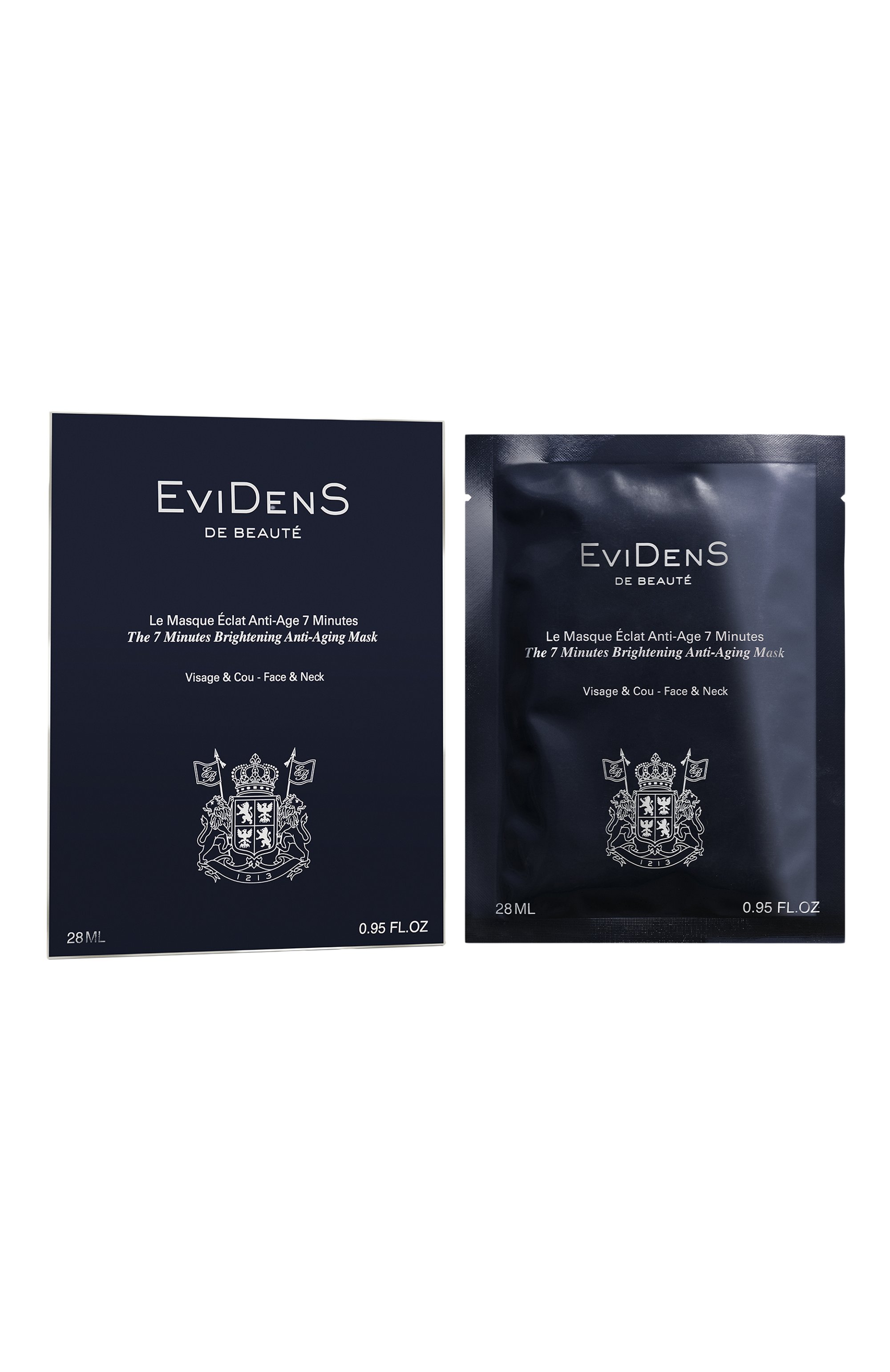 7-минутная маска "сияние" для лица и шеи (28ml) EVIDENS DE BEAUTE бесцветного цвета по цене 9400 руб., арт. 4570117112430, фото 1 7-минутная маска "сияние" для лица и шеи (28ml) EVIDENS DE BEAUTE, арт. 4570117112430, фото 1