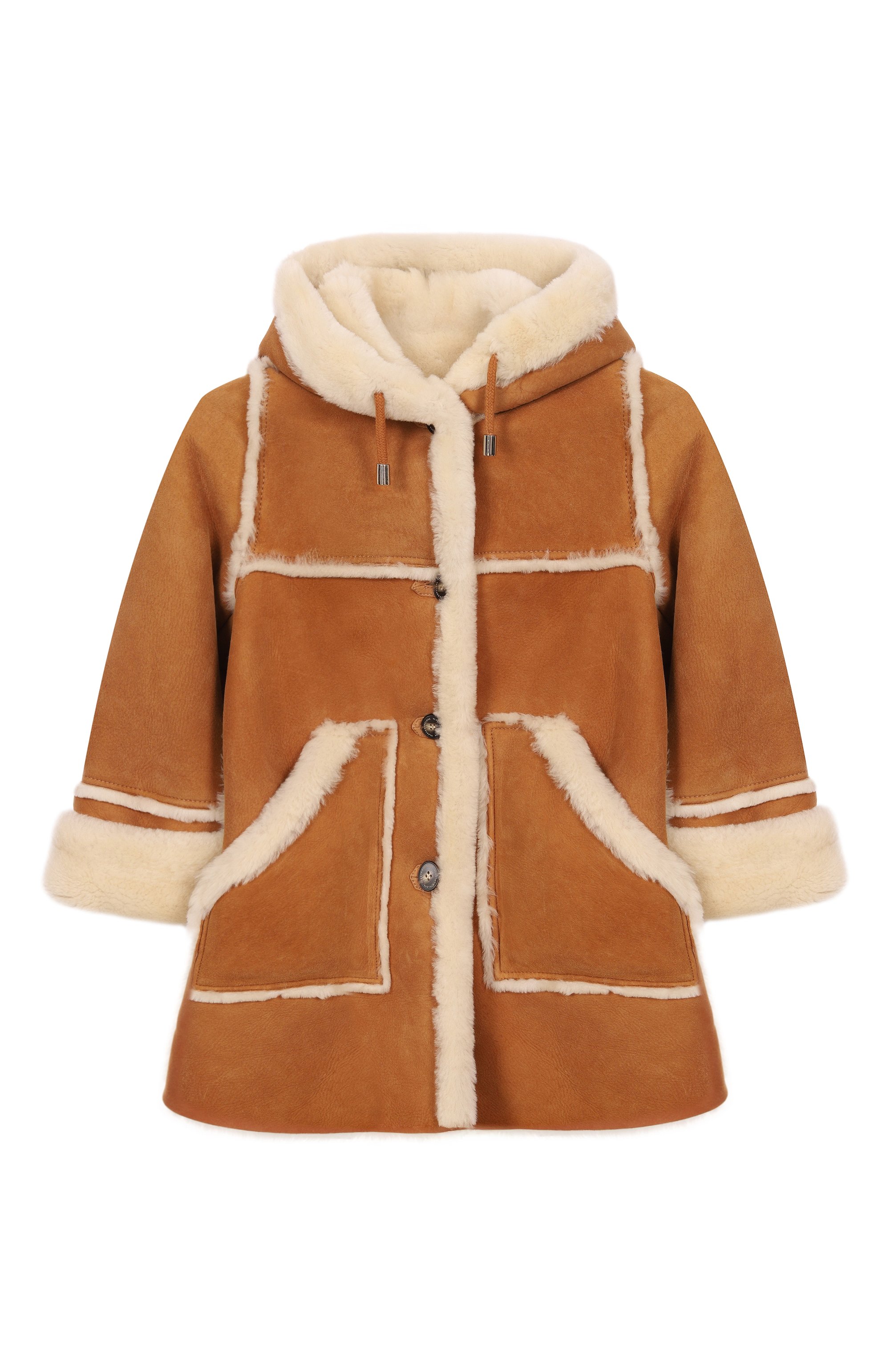 Дубленка из овчины VLASTA MOUNTAIN светло-коричневого цвета по цене 96550 руб., арт. RUSYA-K/SHEARLING MERIN0, фото 1 Дубленка из овчины VLASTA MOUNTAIN, арт. RUSYA-K/SHEARLING MERIN0, фото 1