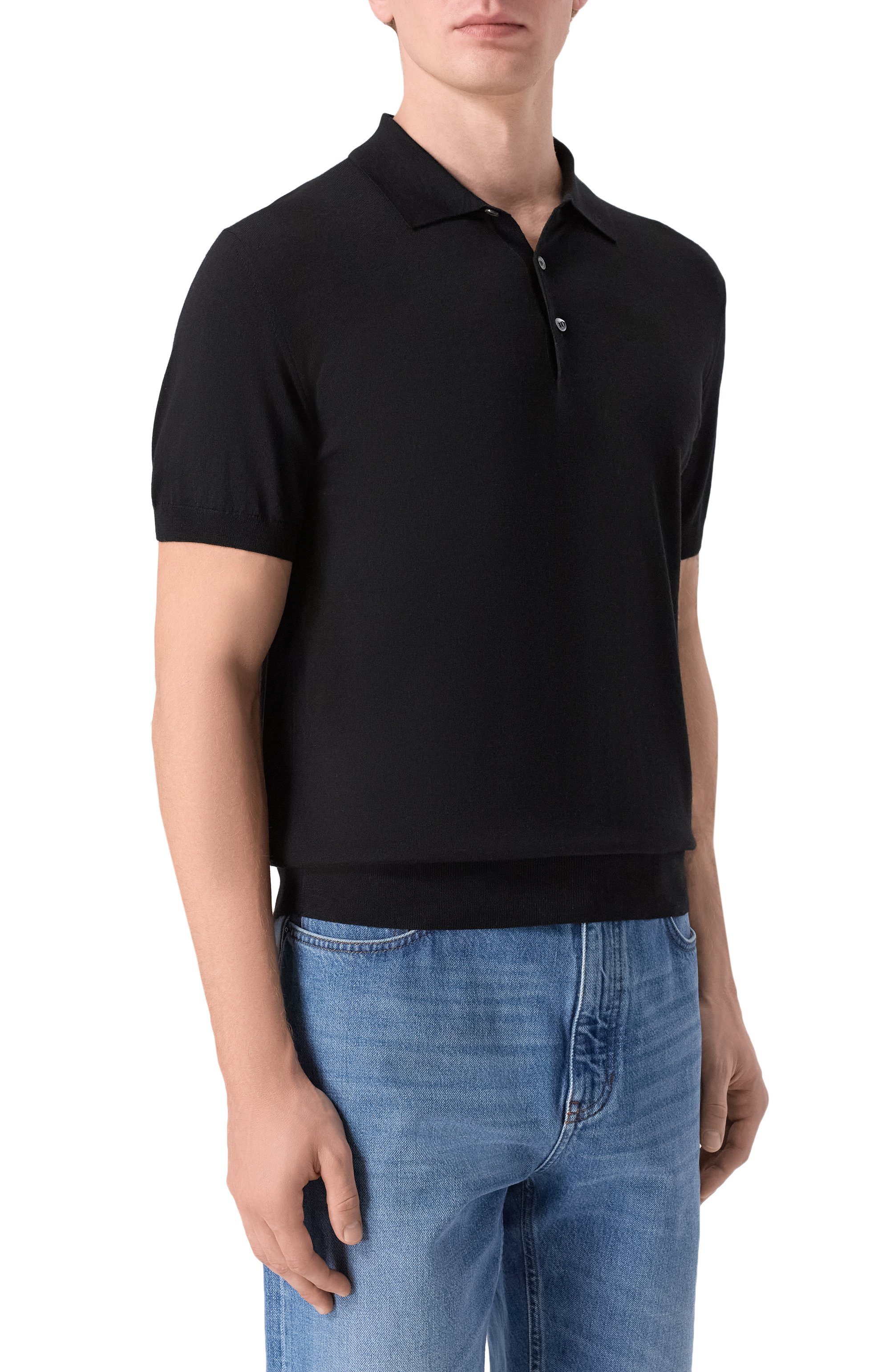 Шерстяное поло CORNELIANI, арт. 26M521-2625126, фото 3