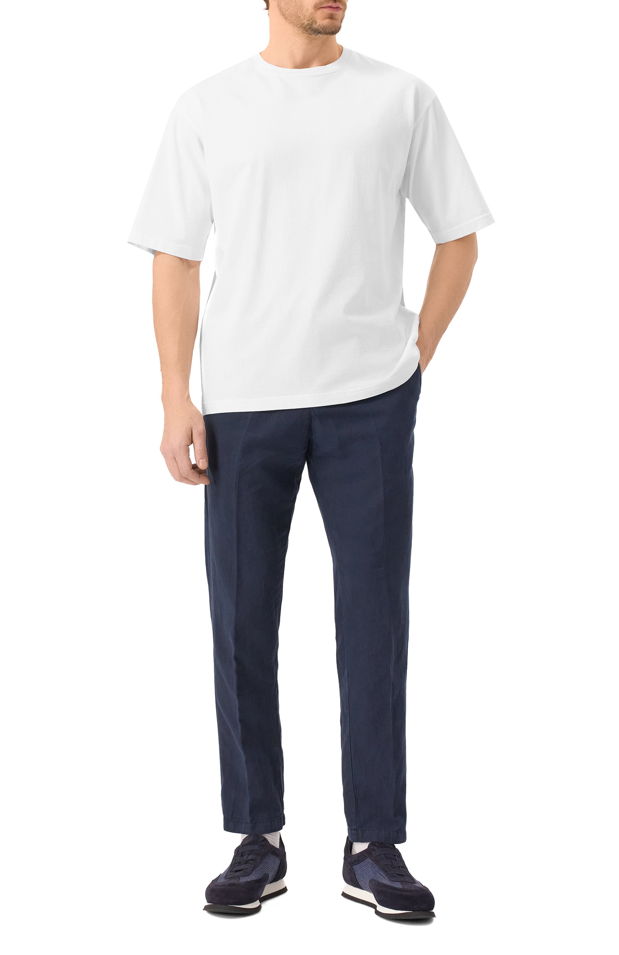 Хлопковая футболка WHITE SAND, арт. 25SU40/650, фото 2