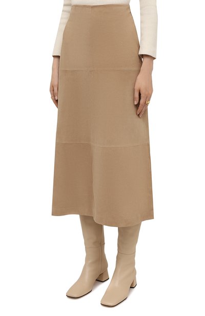 Замшевая юбка BY MALENE BIRGER, арт. Q70568004/0RITZ, фото 3