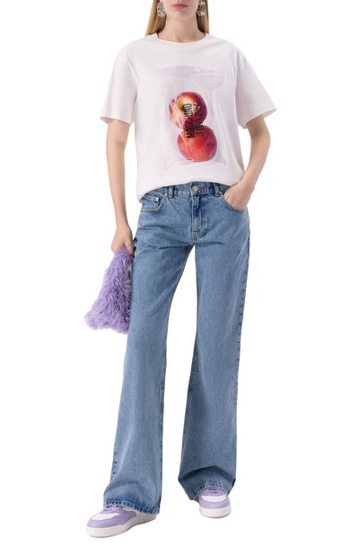 Хлопковая футболка M05CH1NO JEANS, арт. A0707/3229, фото 2