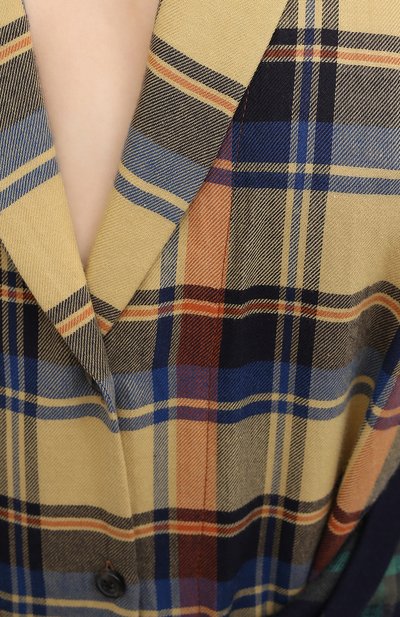 Хлопковое платье DRIES VAN NOTEN, арт. 202-11058-1211, фото 5