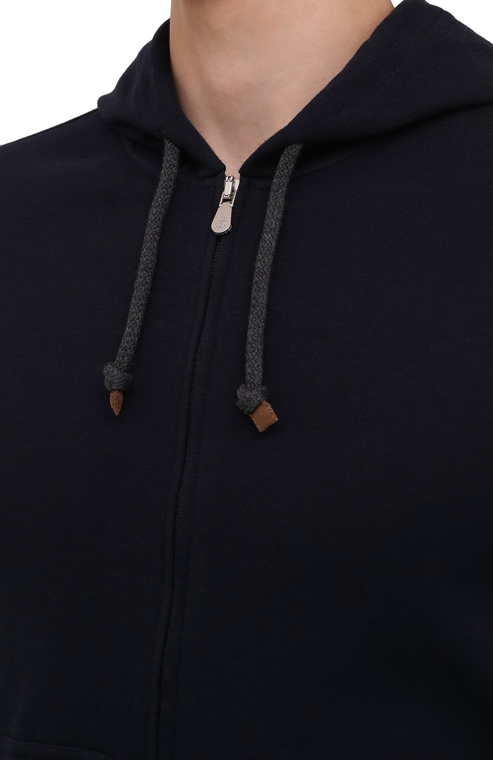 Хлопковая толстовка BRUNELLO CUCINELLI, арт. M0T319069G, фото 5