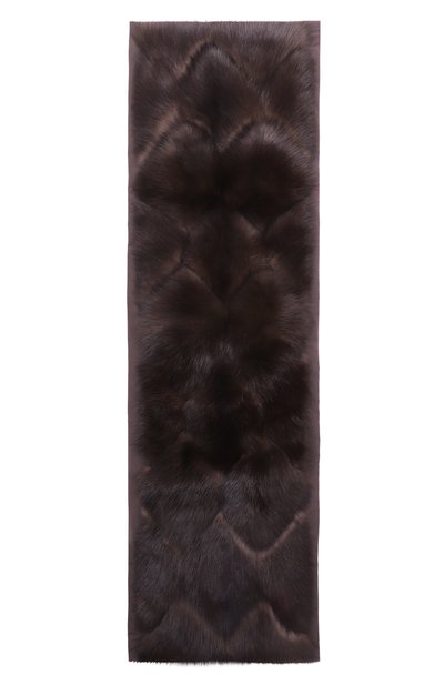Двусторонний шарф из меха соболя BLACK SABLE, арт. BS-004SL, фото 3