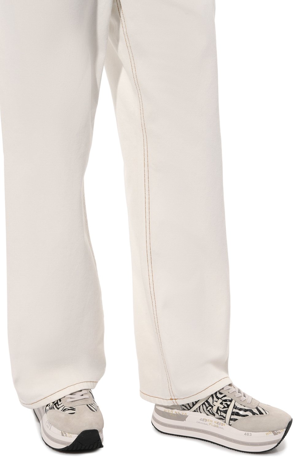 Комбинированные кроссовки beth PREMIATA, арт. BETH/VAR 6952, фото 3