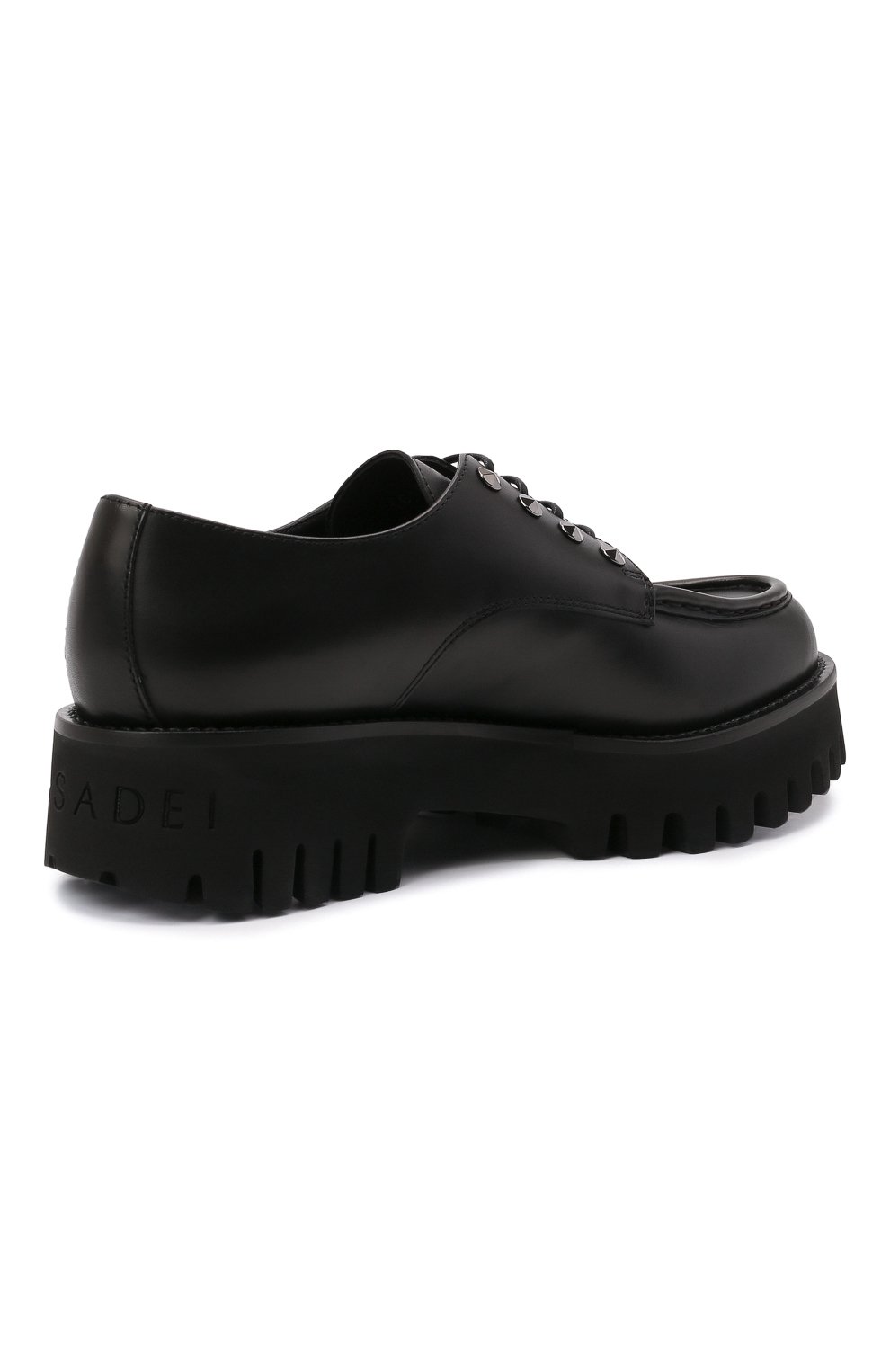 Кожаные дерби CASADEI, арт. 1C185R0401C15179000, фото 4