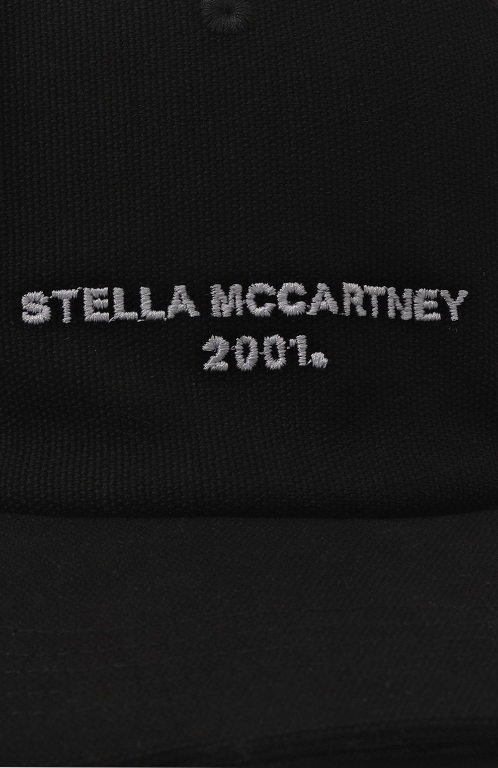 Хлопковая бейсболка STELLA MCCARTNEY черного цвета по цене 41250 руб., арт. 570194 WP0023, фото 4 Хлопковая бейсболка STELLA MCCARTNEY, арт. 570194 WP0023, фото 4