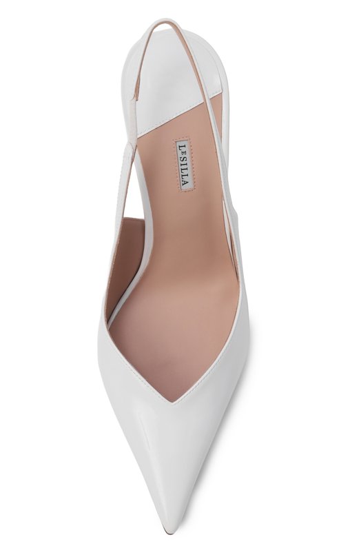 Комбинированные туфли Vivienne 100 Le Silla 4206D090BXPPGSL Белый  4206D090BXPPGSL Фото 6