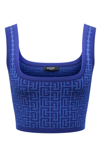 Бра-топ из шерсти и вискозы BALMAIN, арт. XF1AA035/KB02, фото 1