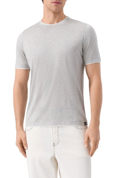 Футболка из шелка и хлопка GRAN SASSO, арт. 60123/78410, фото 3