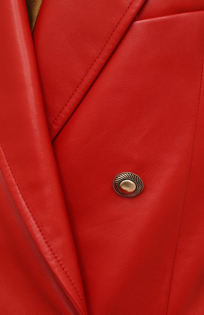 Кожаный жакет SAINT LAURENT, арт. 648330/Y50A2, фото 5