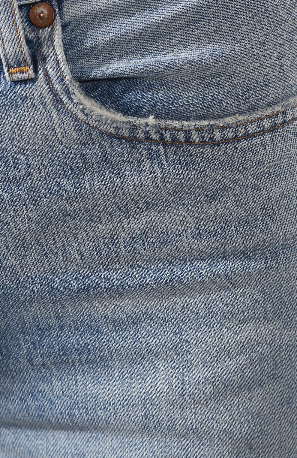 Укороченные джинсы с потертостями AGOLDE, арт. A045D-983, фото 5