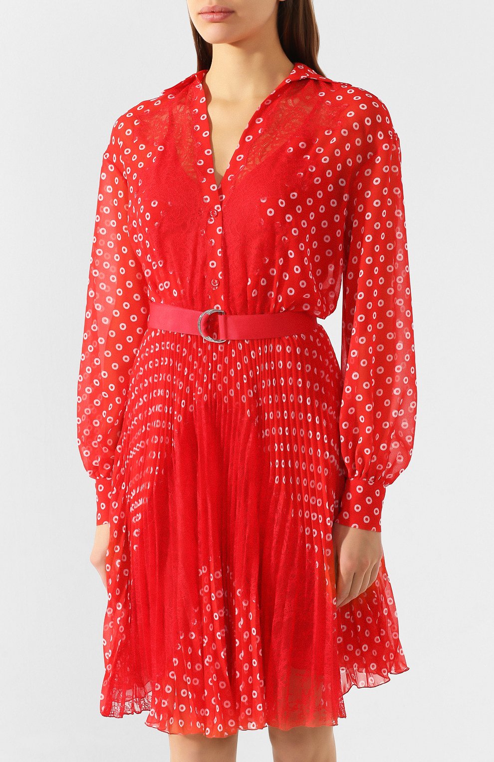 Платье с поясом ERMANNO ERMANNO SCERVINO, арт. 46T AB76 FAN, фото 3