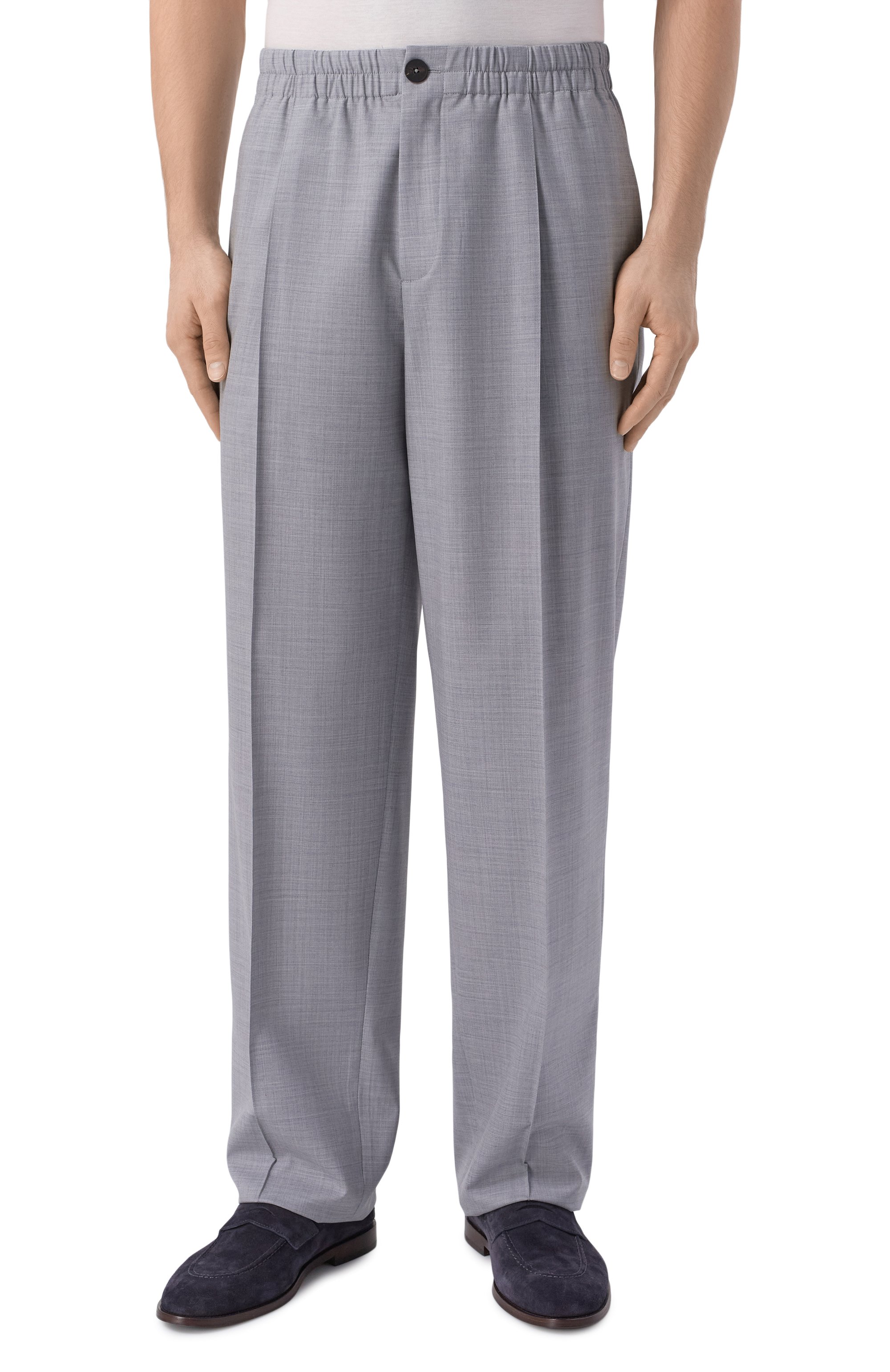 Шерстяные брюки 12 STOREEZ, арт. 136039, фото 3