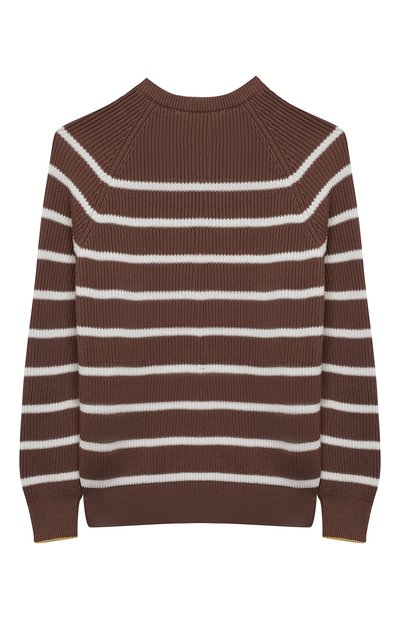 Хлопковый пуловер BRUNELLO CUCINELLI, арт. B29M11600A, фото 2