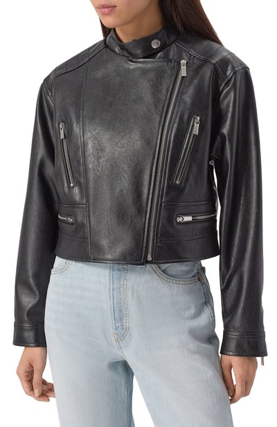 Куртка TWINSET черного цвета по цене 35150 руб., арт. 251TP2560, фото 3 Куртка TWINSET, арт. 251TP2560, фото 3