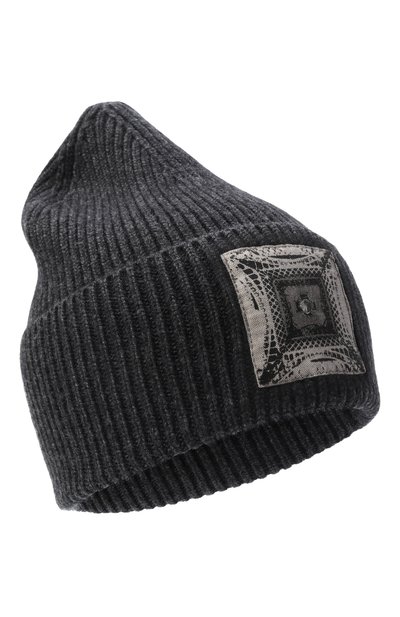 Женская шапка вертикаль из шерсти и кашемира MIDGARD PARIS, арт. HT80WL-OS-BK