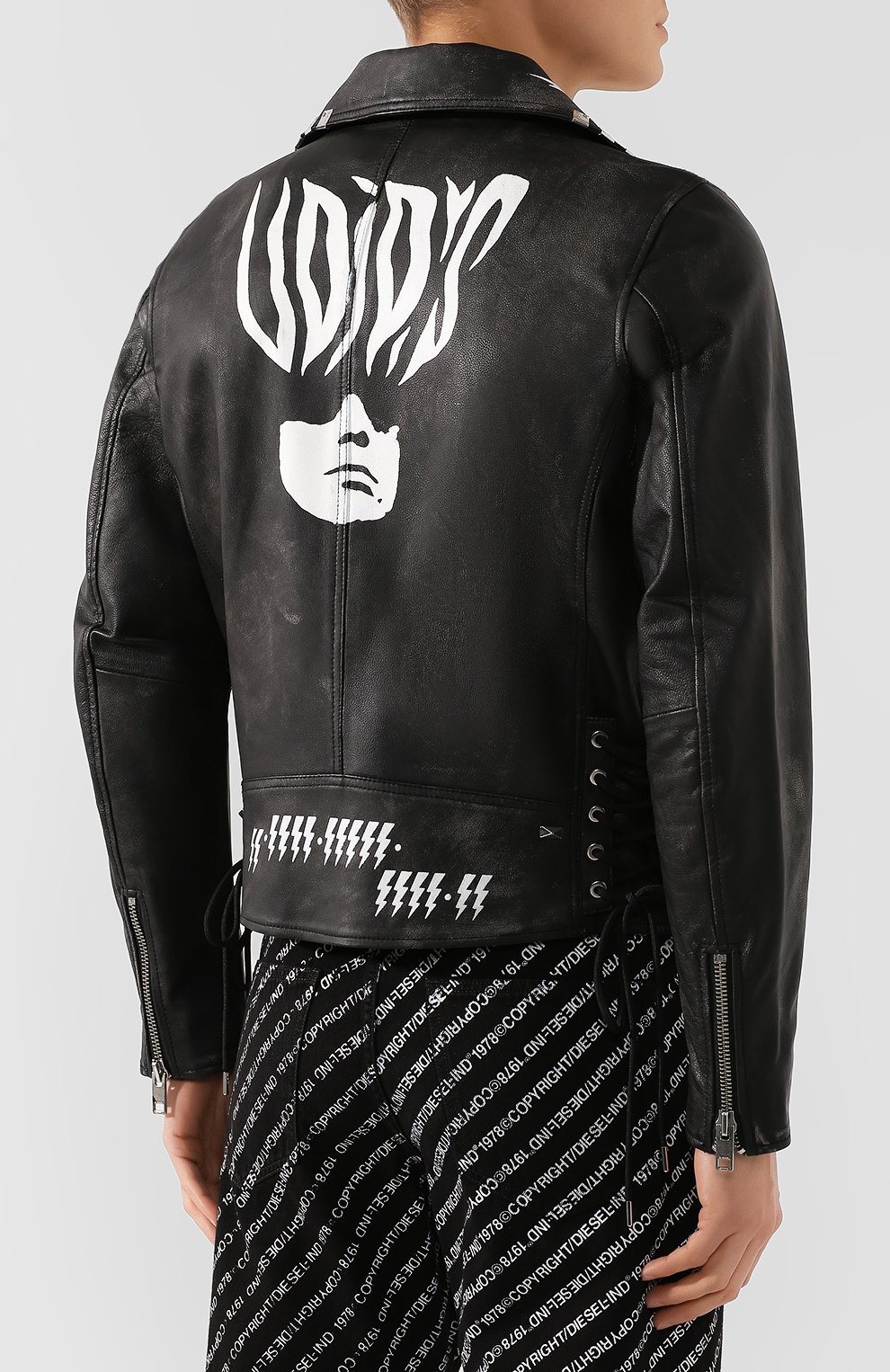 Кожаная куртка DIESEL, арт. 00S3AJ/0CAXK, фото 4