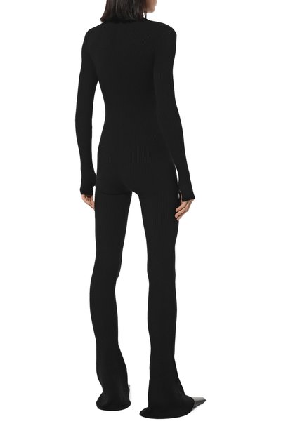 Кашемировый комбинезон JACOB LEE черного цвета по цене 147730 руб., арт. WKJ012525B, фото 4 Кашемировый комбинезон JACOB LEE, арт. WKJ012525B, фото 4