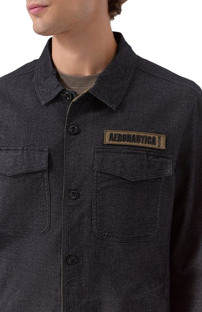 Джинсовая рубашка AERONAUTICA MILITARE, арт. AC0037UCT04232, фото 5