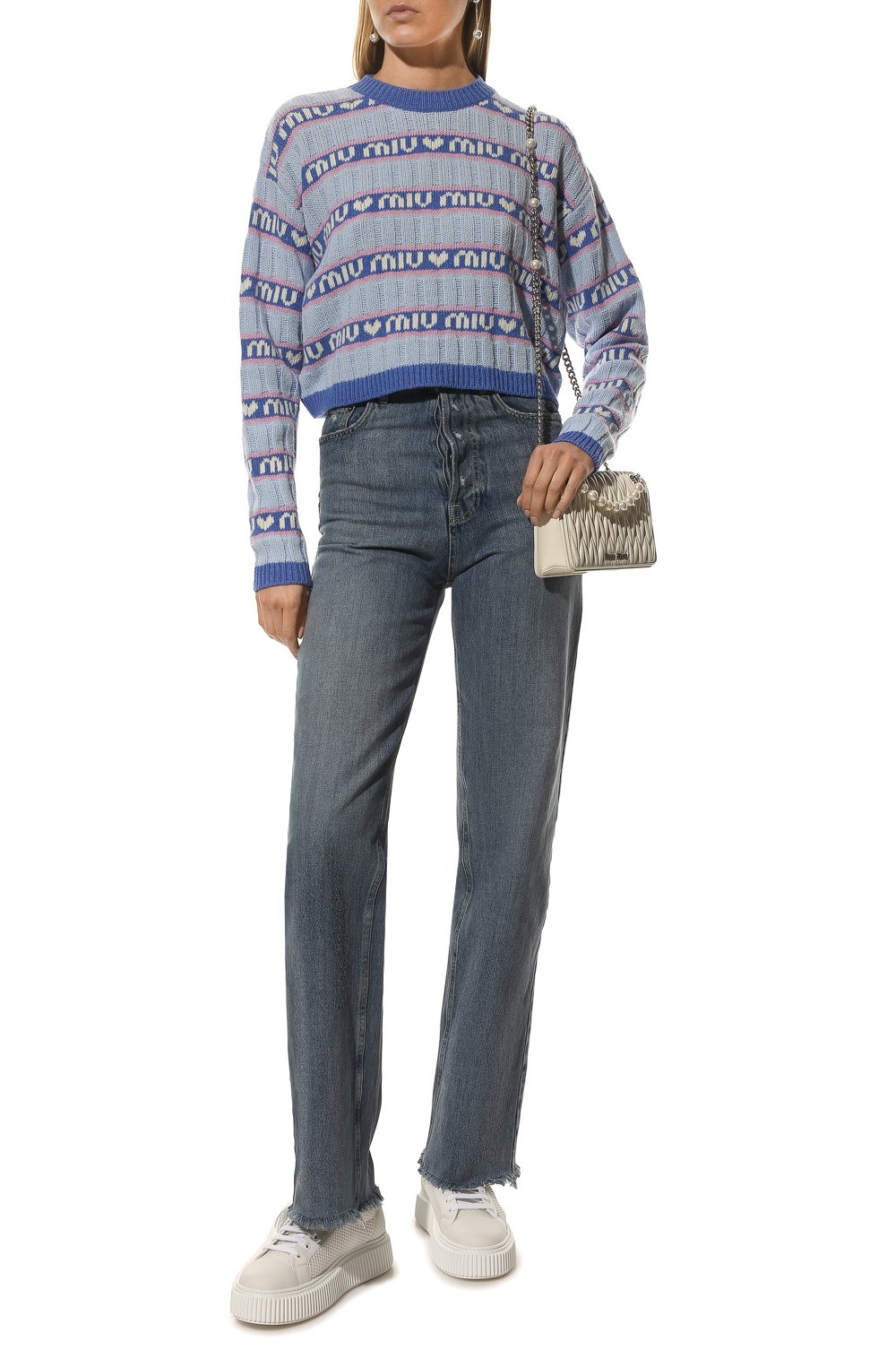 Шерстяной свитер MIU MIU, арт. MML427-1RR1-F0013, фото 2