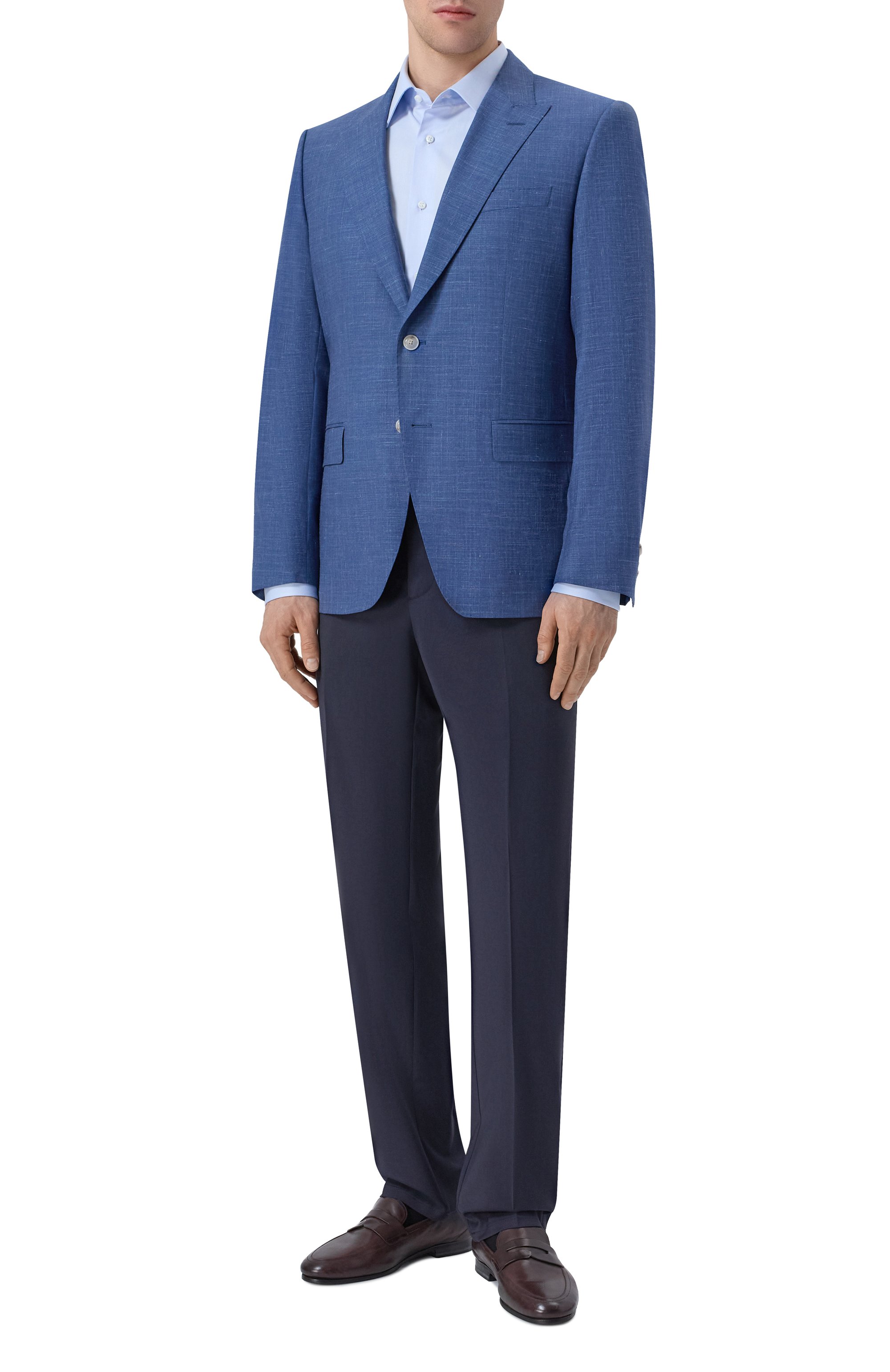 Пиджак из шерсти и шелка BOSS, арт. 50562604, фото 2