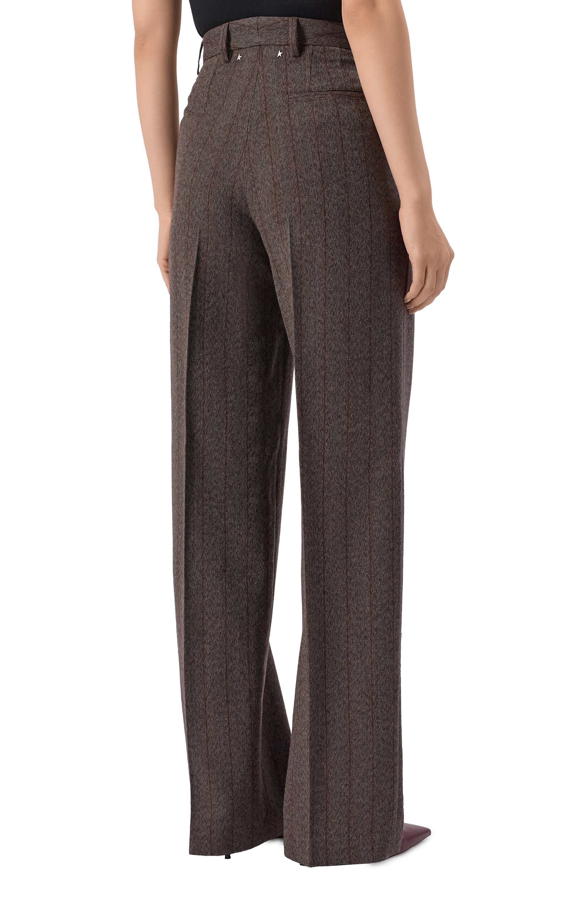 Шерстяные брюки GOLDEN GOOSE DELUXE BRAND, арт. GWP02463.P002094, фото 4