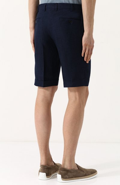 Льняные бермуды с карманами BRIONI, арт. RPL700/P6114/LERICI, фото 4