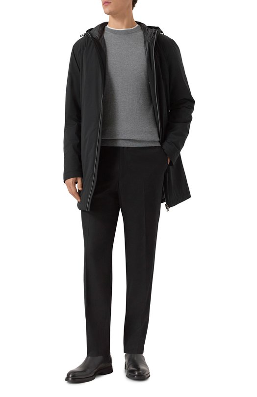 Утепленная куртка Herno PA00030UR/12387SZ Чёрный  PA00030UR/12387SZ Фото 2