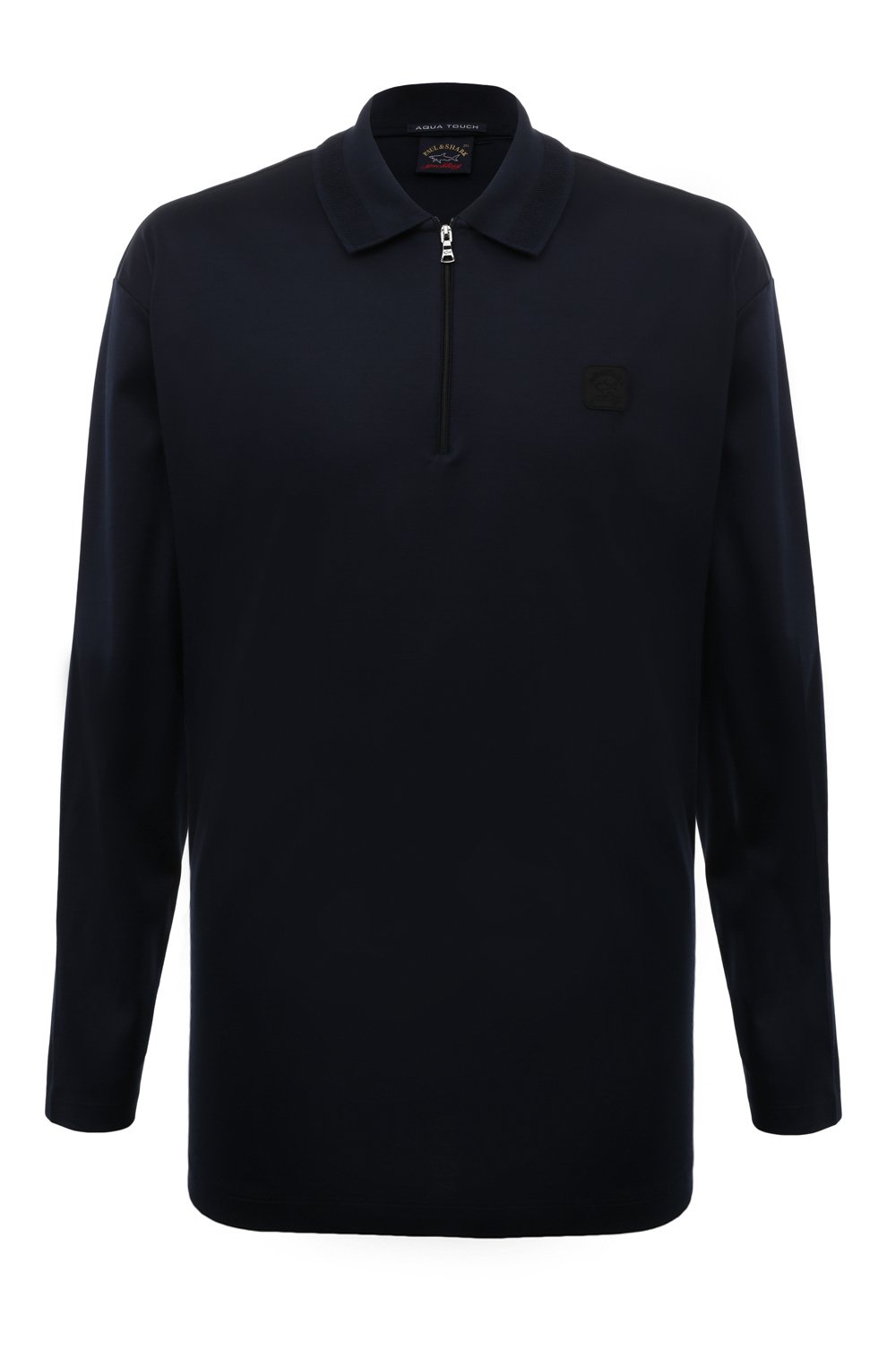 Хлопковое поло PAUL&SHARK темно-синего цвета по цене 39950 руб., арт. 13311725/3XL-6XL, фото 1 Хлопковое поло PAUL&SHARK, арт. 13311725/3XL-6XL, фото 1