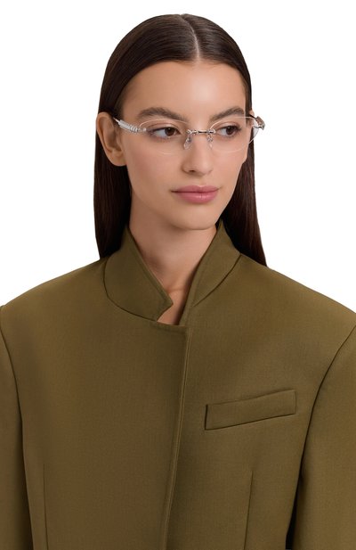 Оправа CARTIER серебряного цвета по цене 213500 руб., арт. CT0565 002, фото 2 Оправа CARTIER, арт. CT0565 002, фото 2