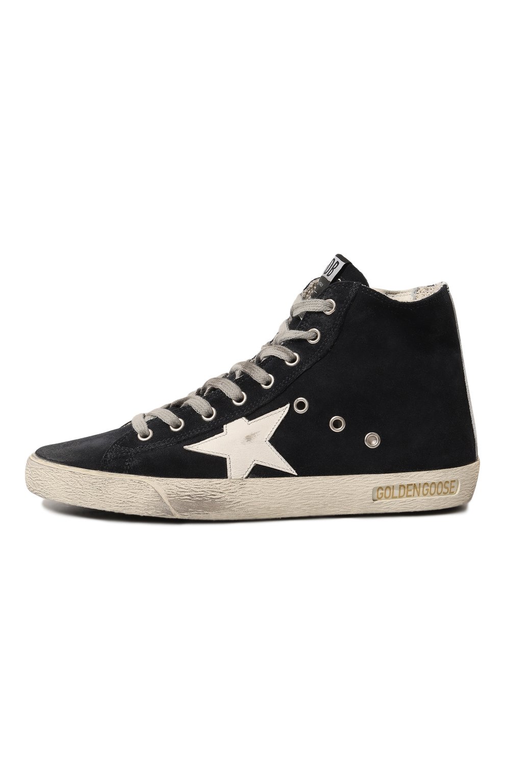 Замшевые кеды francy GOLDEN GOOSE DELUXE BRAND, арт. GMF00113/F0003225051, фото 4