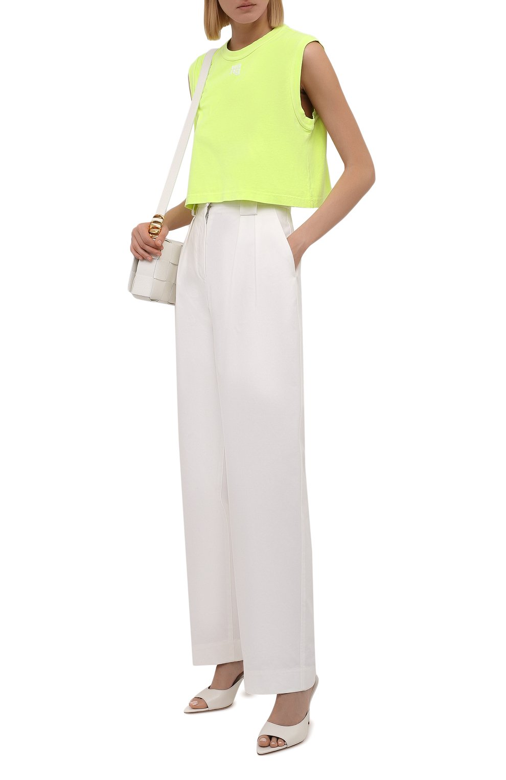 Хлопковый топ ALEXANDERWANG.T, арт. 4CC3211257, фото 2