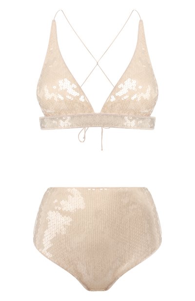 Раздельный купальник OSEREE, арт. AMS904/T0P HIGH WAISTED PAILLETTES, фото 1