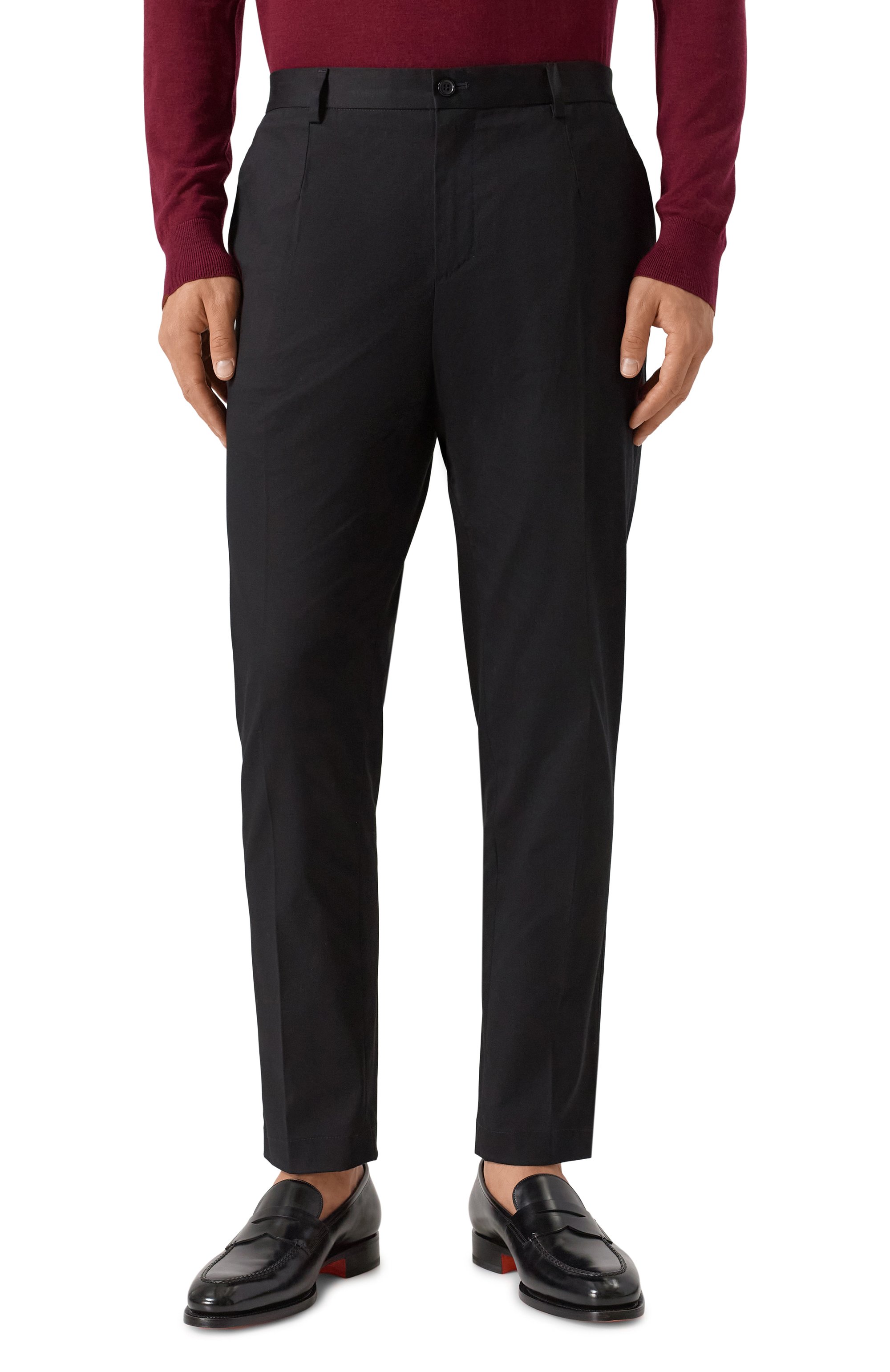 Хлопковые брюки DOLCE & GABBANA, арт. GW13EZ/FUFNV, фото 3