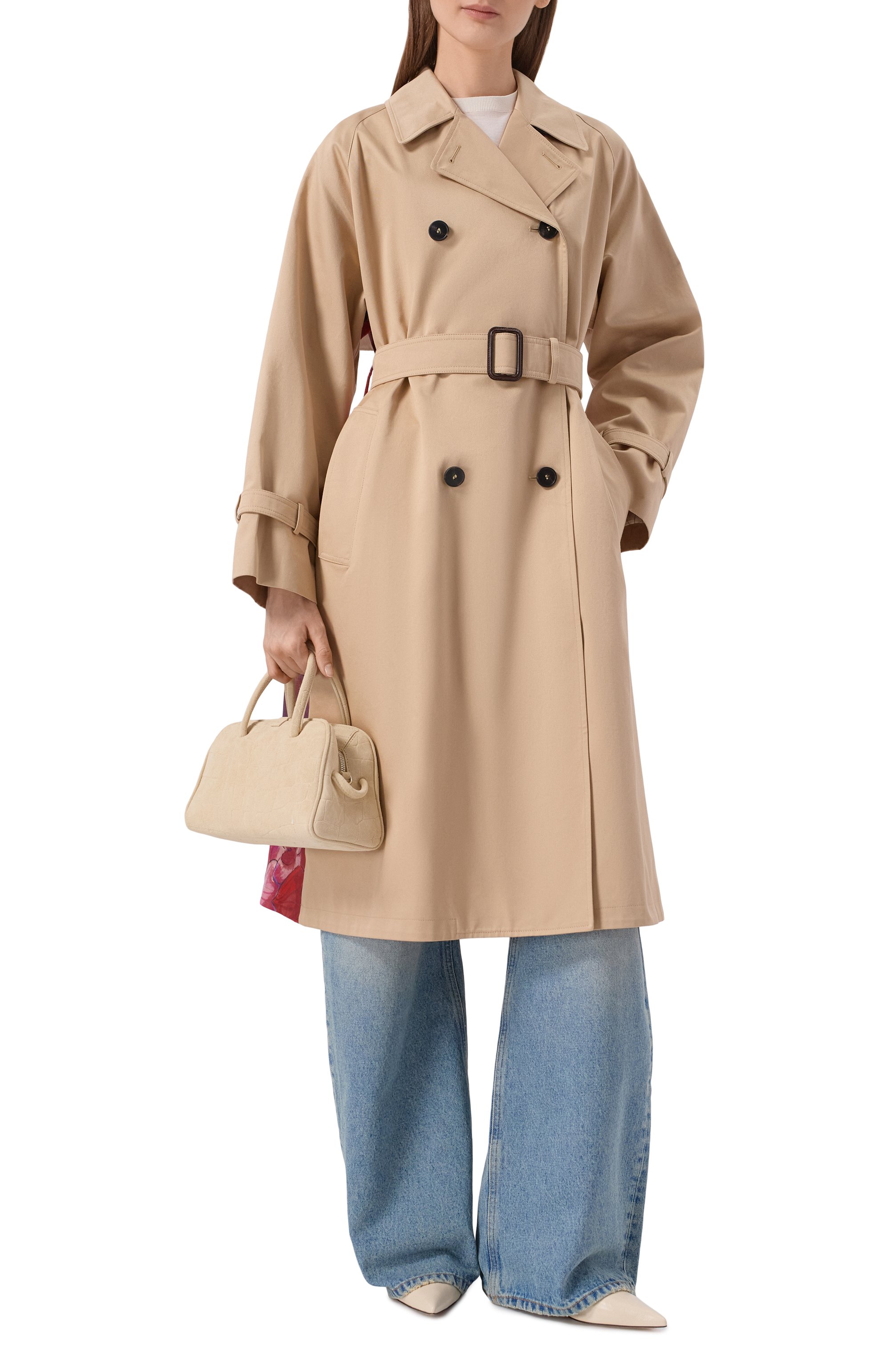 Хлопковый тренч WEEKEND MAX MARA, арт. WKSNINFA, фото 2