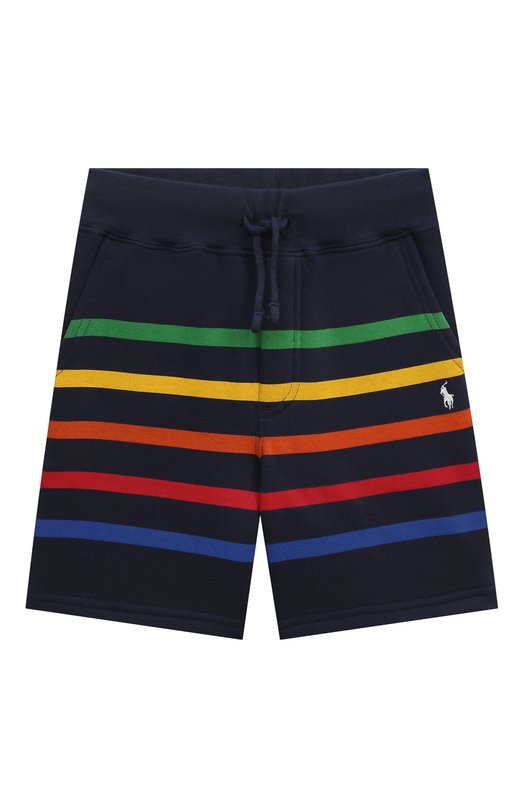

Хлопковые шорты Polo Ralph Lauren, Синий