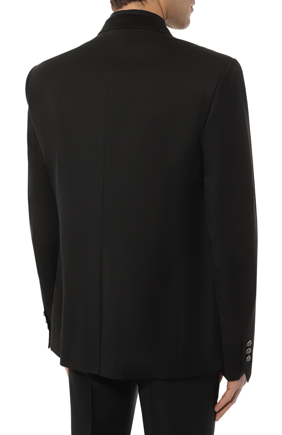 Шерстяной смокинг BALMAIN, арт. XH1SH010MB15, фото 4