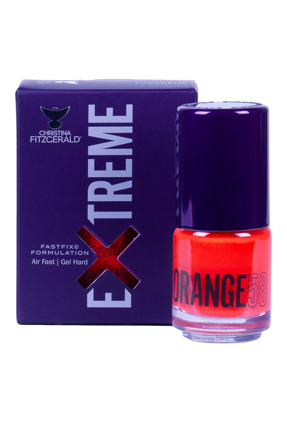 Лак для ногтей extreme, оттенок orange 58 (15ml) CHRISTINA FITZGERALD, арт. 9333381005472, фото 1