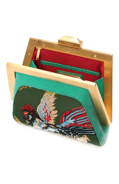 Клатч mydas small из кожи ящерицы RUBEUS MILANO, арт. 012/16D/ LZD&LM, фото 5