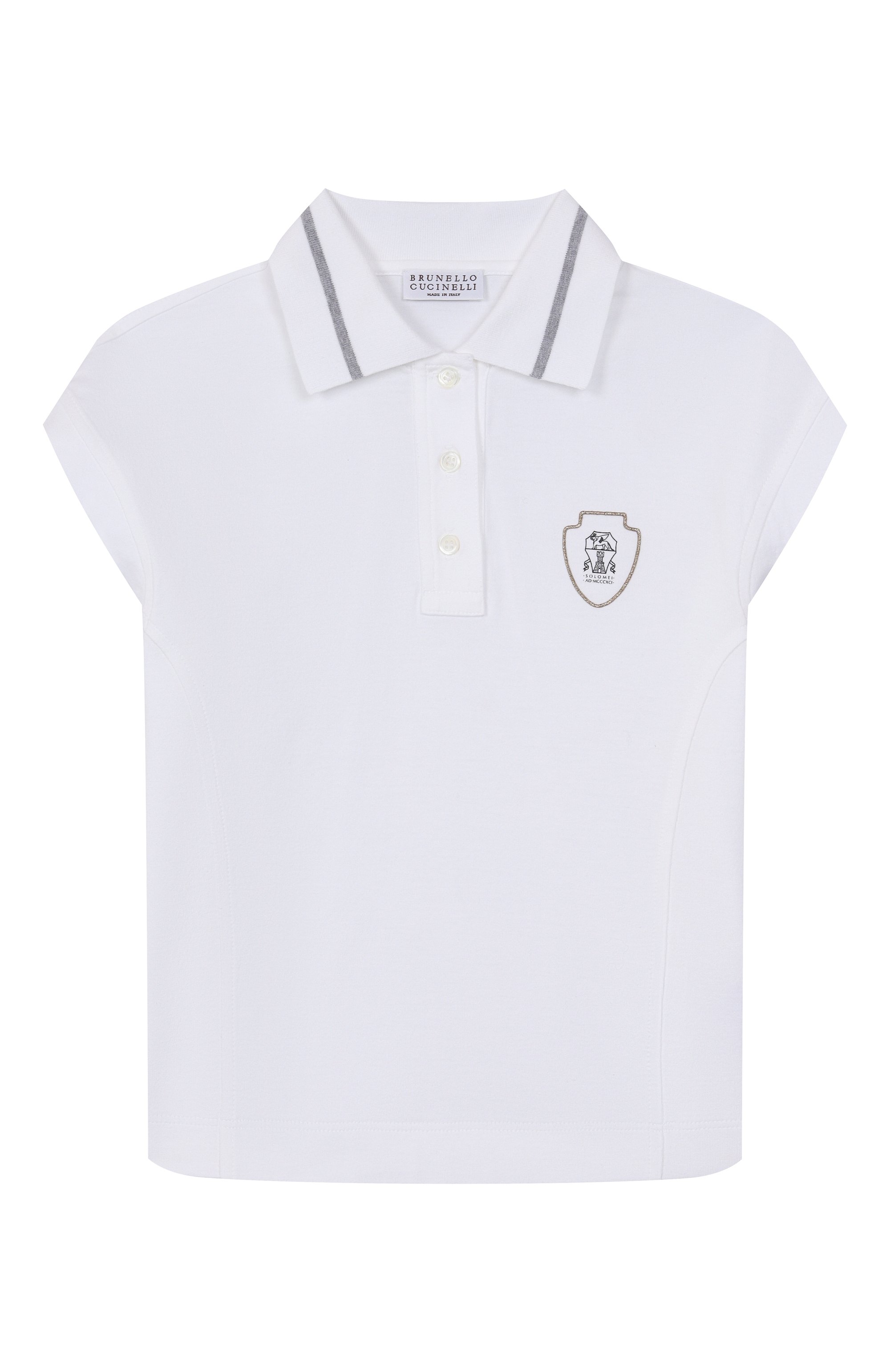 Хлопковое поло BRUNELLO CUCINELLI, арт. B0T81T441A, фото 1