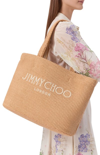 Сумка-тоут beach east-west JIMMY CHOO, арт. BEACHT0TEEWJYN, фото 2