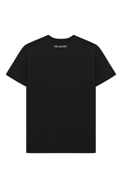 Хлопковая футболка NEIL BARRETT KIDS, арт. 033581, фото 2