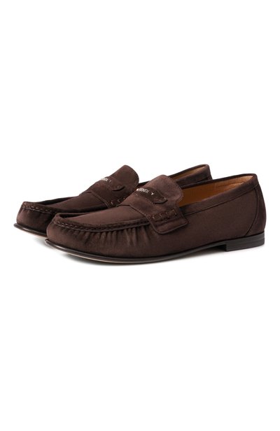 Мужские замшевые лоферы scrunch FENDI, арт. 7D1995/QK9