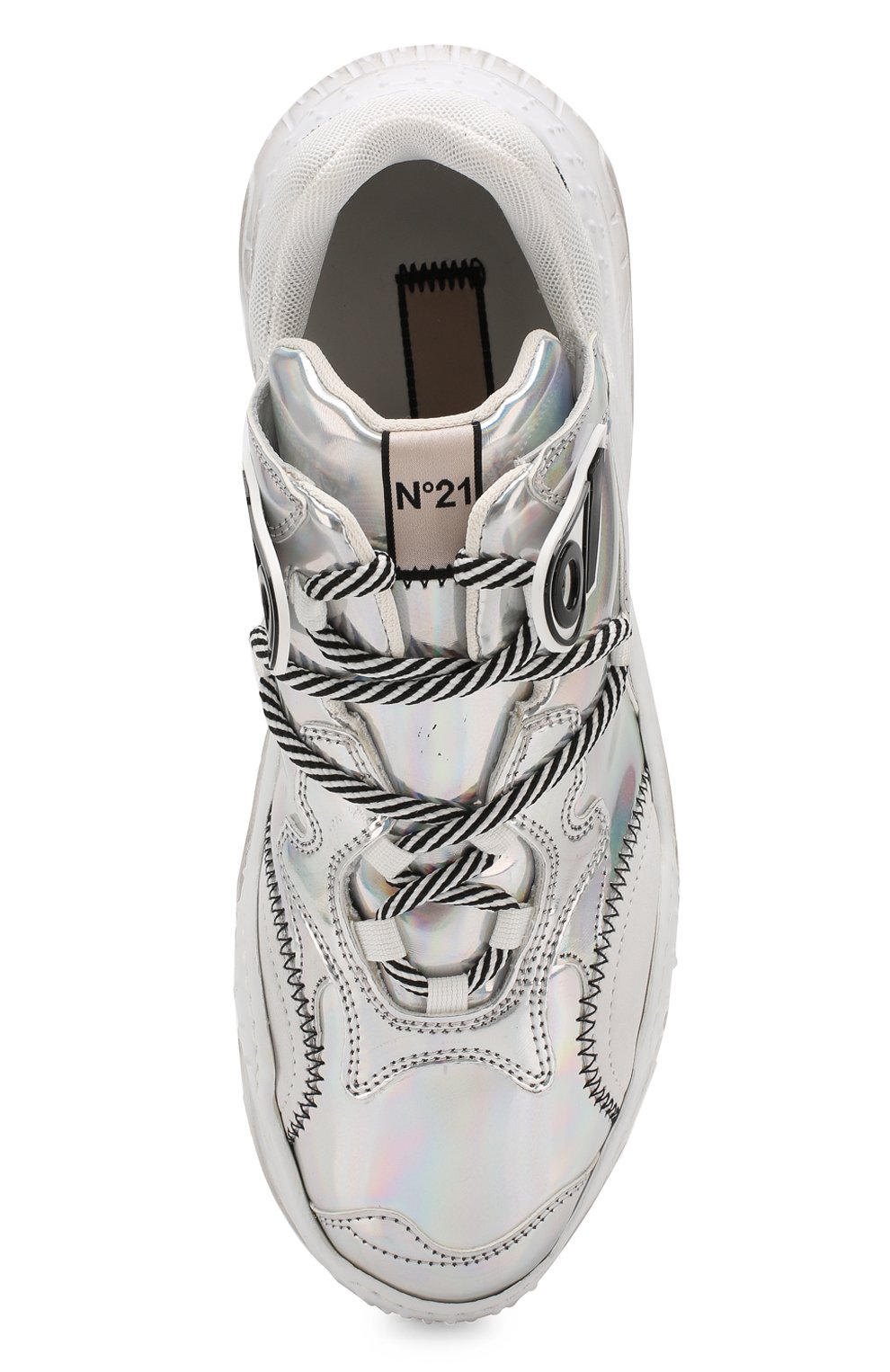 Кожаные кроссовки N21, арт. 00119FWS00780080, фото 5