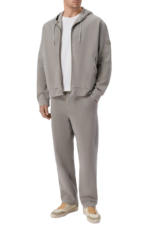 Хлопковые брюки Premiata PA1035MD Хаки  PA1035MD Фото 2