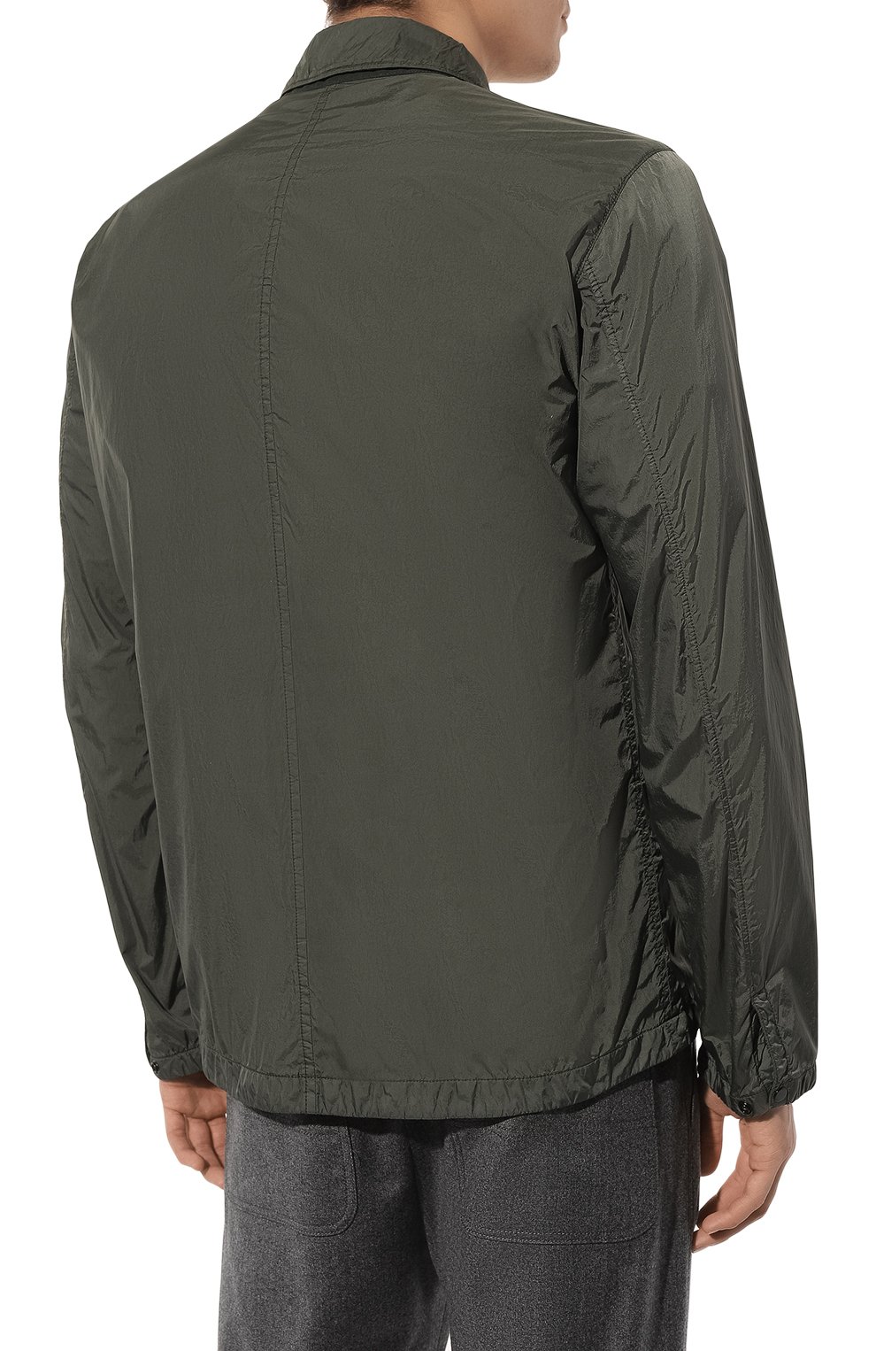 Куртка STONE ISLAND темно-зеленого цвета по цене 66050 руб., арт. 731510123, фото 4 Куртка STONE ISLAND, арт. 731510123, фото 4
