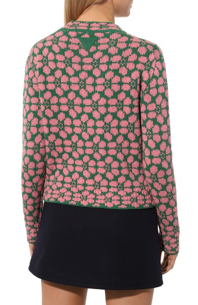 Свитер из шерсти и кашемира PRADA, арт. P24M1V-10DD-F0G9D-212, фото 4