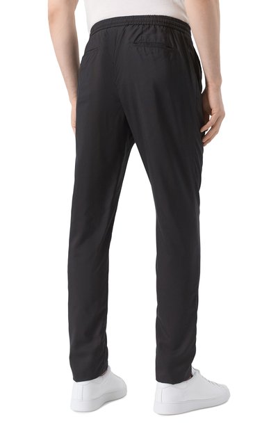 Брюки из шерсти и шелка MARCO PESCAROLO черного цвета по цене 64200 руб., арт. CHIAIA/5122/50, фото 4 Брюки из шерсти и шелка MARCO PESCAROLO, арт. CHIAIA/5122/50, фото 4